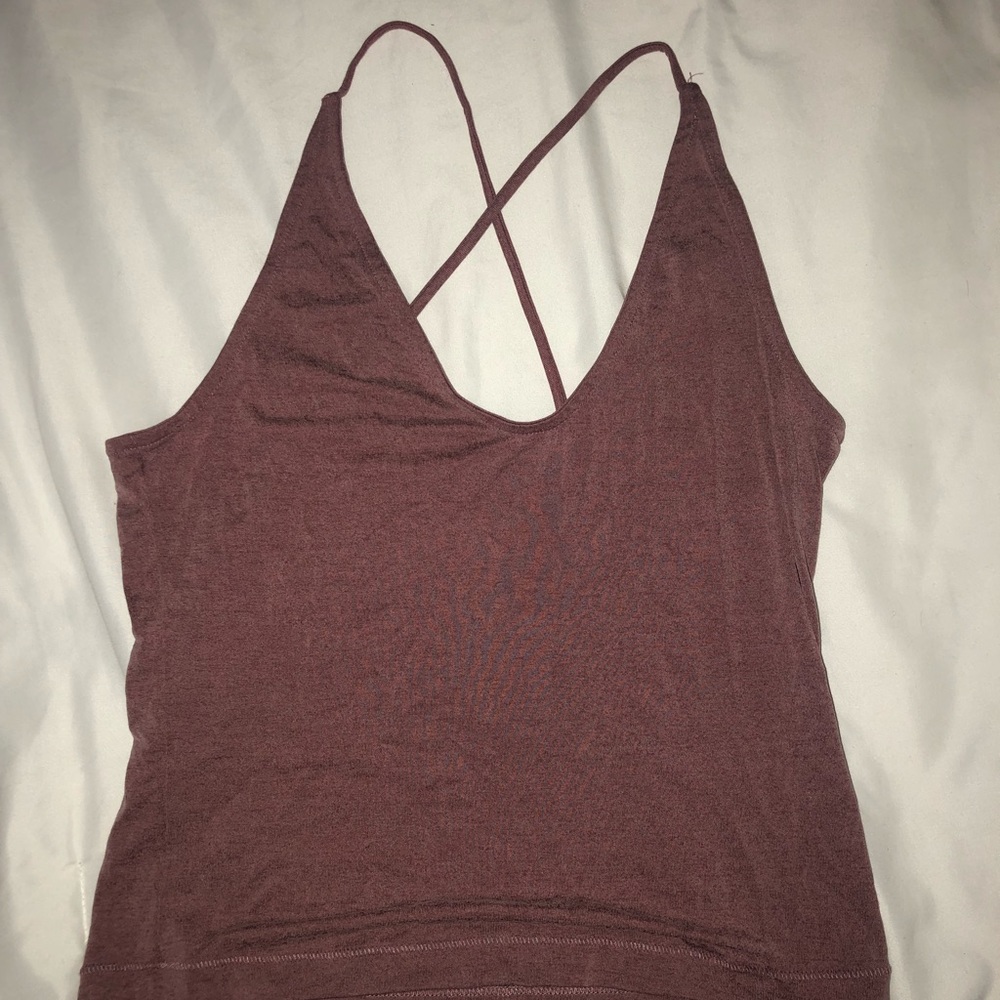 Spaghetti strap crop top!